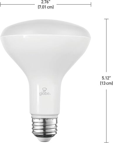 Globe Electric 9-Watt Near-UV Light Disinfecting A19 E26 LED Light Bulb, 800 Lumens, 3000 Kelvin, Non-Dimmable in Saudi Arabia