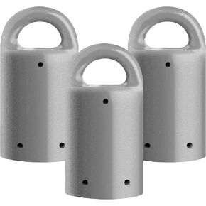 MagnetPal 3 pack Heavy-Duty Neodymium Anti-Rust Magnet, Best for Magnetic Stud Finder / Key Organizer / Indoor and Outdoor Multi Uses, Green with Key Ring (SP-MPM3GR) in Kuwait