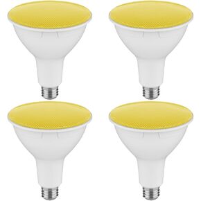 Sunco 6 Pack 1800 Lumens Outdoor LED Flood Light Waterproof PAR38 LED Bulb, Dimmable, 15W=150W, 3000K Warm White, E26 Base, UL Listed