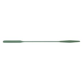 PTFE Coated Lab Spatula w/ 1.5" Flat Taper x 1.25" Flat Round Ends; 1/Pk