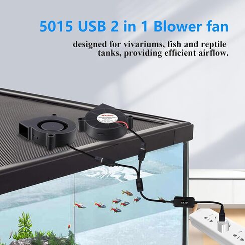 مروحة تبريّد توربو بقوة 75 مم × 15 مم من Wathai 5 فولت USB DC بدون فرشاة in Saudi Arabia