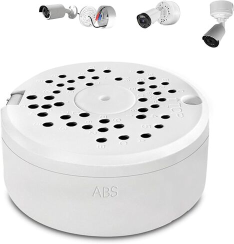 【ABS IP54 Waterproof】Universal Camera Junction Box Waterproof Junction Box for Bullet Outdoor Cameras CCTV Security Camera Junction Box Video Surveillance Camera in Saudi Arabia
