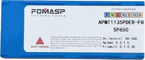 FomaSP CNC طحن كربيد إدراج الصلب APKT1003PDSR مناسب لأدوات القطع والطحن المخرطة 10 قطعة in Kuwait