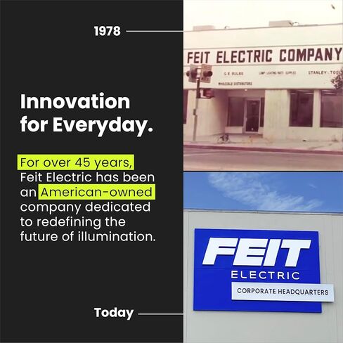 Feit Electric LED A19 Medium Base Light Bulb - 40W Equivalent - 15 Year Life - 450 Lumen - 2700K Soft White - Dimmable | 2-Pack in Saudi Arabia