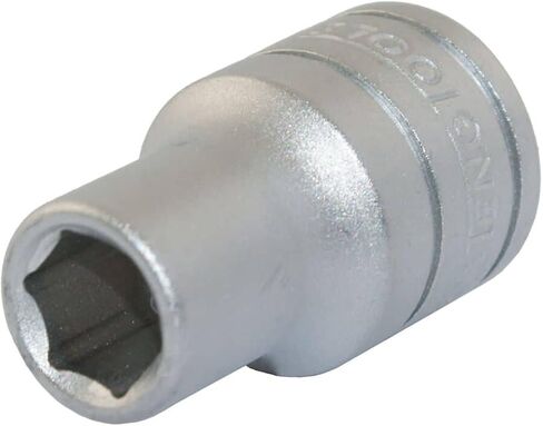 Teng Tools 13MM 1/2 Inch Drive 6 Point Metric Shallow Chrome Vanadium Socket | Mechanic Tool | Hand Tool - M1205136-C in Kuwait