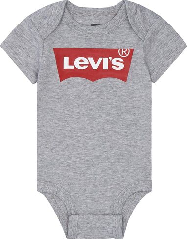 Levi's Baby Graphic Bodysuit, white, 6M in Saudi Arabia