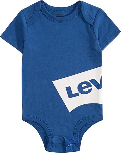 Levi's Baby Graphic Bodysuit, white, 6M in Saudi Arabia