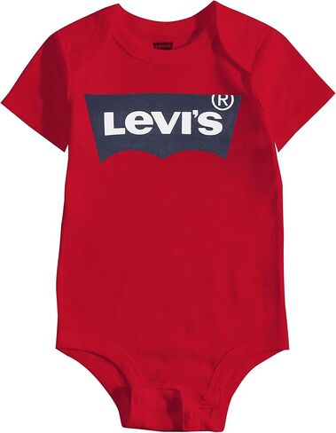 Levi's Baby Graphic Bodysuit, white, 6M in Saudi Arabia