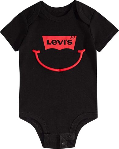 Levi's Baby Graphic Bodysuit, white, 6M in Saudi Arabia