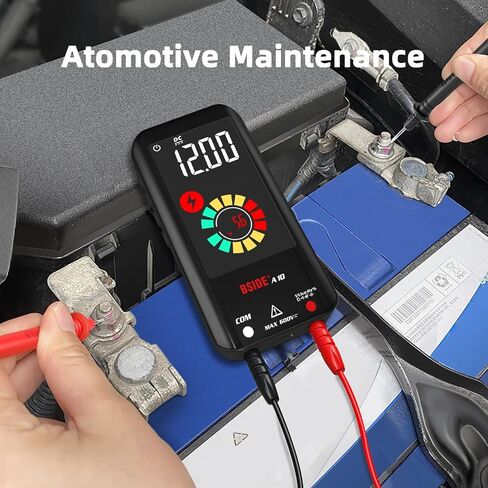 BSIDE Rechargeable Digital Multimeter Smart Electrical Tester 6000 Counts Auto Range Voltmeter Capacitance Diode Ohm Hz Duty Cycle Voltage Tester in Saudi Arabia