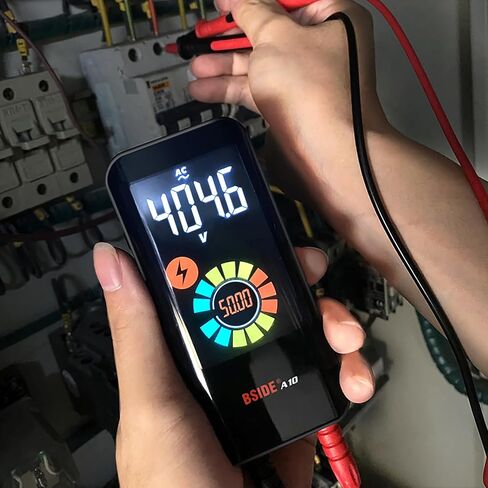 BSIDE Rechargeable Digital Multimeter Smart Electrical Tester 6000 Counts Auto Range Voltmeter Capacitance Diode Ohm Hz Duty Cycle Voltage Tester in Saudi Arabia