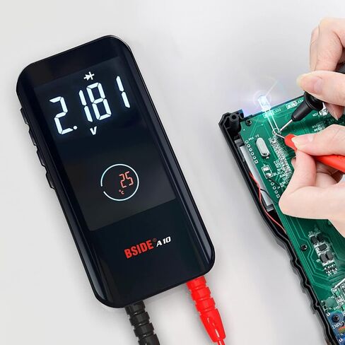 BSIDE Rechargeable Digital Multimeter Smart Electrical Tester 6000 Counts Auto Range Voltmeter Capacitance Diode Ohm Hz Duty Cycle Voltage Tester in Saudi Arabia