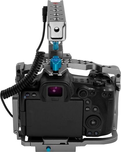 قفص كامل من KONDOR Blue R5/R6/R Arca بدون مقبض علوي متوافق مع Canon | فضاء رمادي in Saudi Arabia