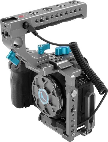 قفص كامل من KONDOR Blue R5/R6/R Arca بدون مقبض علوي متوافق مع Canon | فضاء رمادي in Saudi Arabia