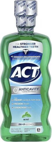 ACT Anticavity Fluoride Rinse Cinnamon 18 oz (Pack of 6) in Kuwait