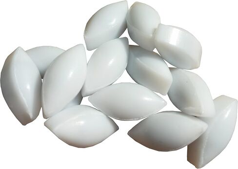 Magnetic Stirrer Stir Bar PTFE Magnetic Mixer Stir Bars (5X10mm, Olive Shape, 10pcs) in Kuwait