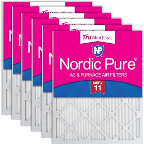 Nordic Pure 15x20x1 (14 1/2 x 19 1/2 x 3/4) Pleated MERV 7 Air Filters 2 Pack
