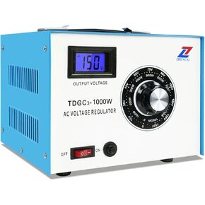محول ZHENGXI Variac المتغير 500 وات، محول جهد تيار متردد 5 أمبير، خرج 0-150 فولت مع شاشة رقمية in Kuwait