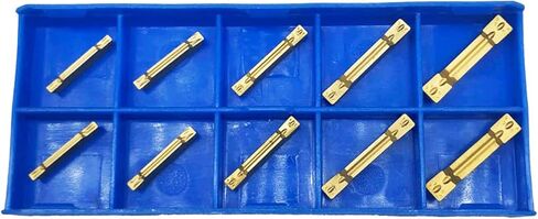 RHFGYY 10pcs 95 Degree TCMT110204 TCMT21.51 Carbide Turning Inserts with 3pcs Indexable Turning Tool Holders Boring Bars S08K/10K/12M-STCR11 CNC Lather Tools Right Hand in Kuwait