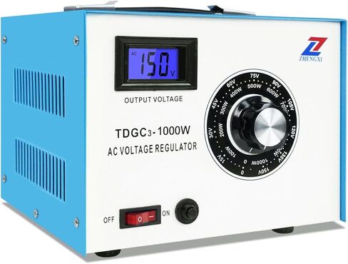 ZHENGXI Variac Variable Transformer 500W, 5 Amp AC Voltage Transformer, 0-150 Volt Output with Digital Display in Kuwait