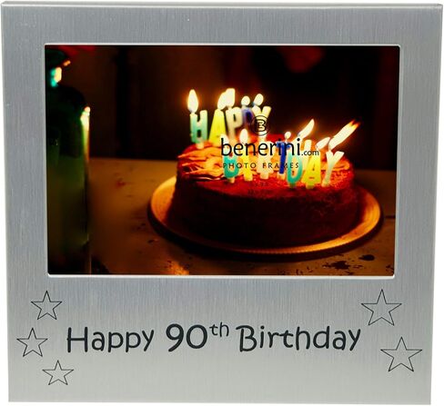 90th Birthday 5" x 3.5" Photo Frame in Saudi Arabia