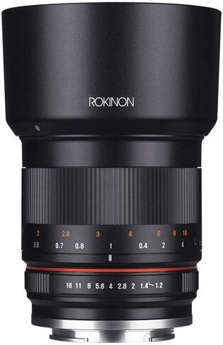 روكينون عدسة RK50M-MFT-SIL 50 ملم F1.2 AS UMC عالية السرعة لسيارة اوليمبوس وباناسونيك (فضي) in Saudi Arabia