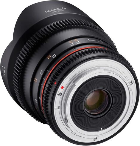 روكينون عدسة Cine DSX باطار كامل T3.1 بزاوية عريضة للغاية مقاس 14 ملم، لون اسود in Saudi Arabia