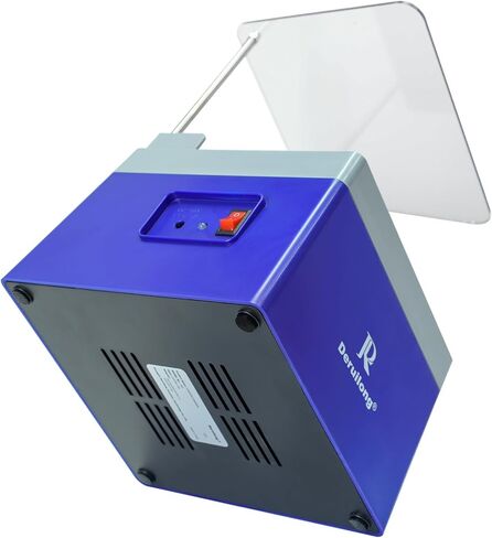 Deruilong Portable Stained Glass Grinder Art Grinding Tool with 5/8" Grinding Heads (110V, 65W, Red) in Kuwait