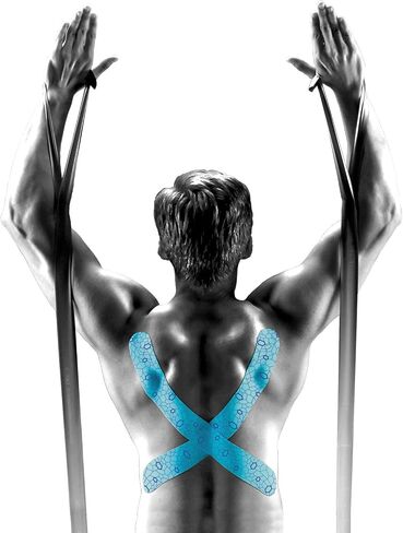 بكرة شريط TheraBand Kinesiology (طباعة بيج، 5.8 سم × 40.6 سم) in Saudi Arabia