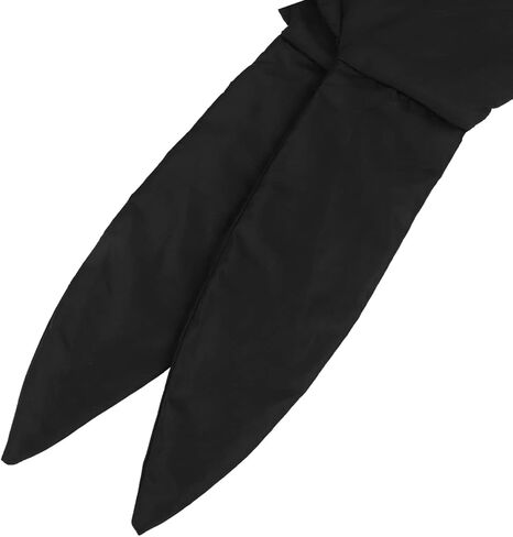 Women Down Cotton One Piece Hooded Scarf Hat Windproof Warm Earflap Hat Winter Thermal Trapper Hat with Chin Strap Black in Kuwait