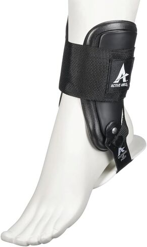 دعامة كاحل صلبة T2 من Active Ankle للحماية من الإصابات ودعم التدحرج، التشجيع، كرة القدم، دعامات الكاحل للكرة، هدايا للكرة، ارتداء الجوارب في أي رياضة، أبيض in Saudi Arabia