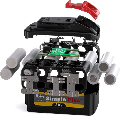 WA3525 20V Battery Replace for Worx Battery 20V Power Share Max 20V Lithium-ion Battery Compatible with Worx 20V Battery WA3575 WA3520 WG151s WG891 Leaf Blower Tools Batteries (20V battery WA3525) in Saudi Arabia