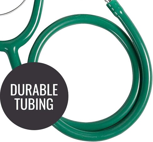 MABIS Stethoscope, Adult Dual Head to Listen to Sounds from Large Organs or Specific Areas of The Body with Large Diaphragm for High or Low Frequencies, 22 Inch Y Tubing, Purple in Kuwait