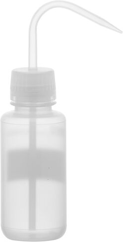 EISCO 2PK Chemical Wash Bottle, No Label, 250ml - Wide Mouth, Self Venting, Low Density Polyethylene - Performance Plastics Labs in Saudi Arabia