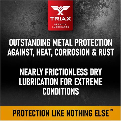TRIAX Guardian HD Super Heavy Duty Moly EP Grease, True Multi Purpose, Wheel Bearings, Shock Loaded Components, Extremely Tacky, 400 F Drop Point, Zero Separation, 14 Oz Cartridge (1 Tube) in Saudi Arabia