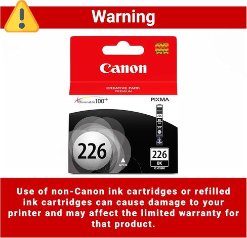 Canon CLI-226 BLACK Compatible to iP4820,iP4920,iX6520,MG5120,MG5320,MG5520,MG8120/MG6120,MG8220/MG6220,MX882,MX892/MX472 Printers in Saudi Arabia