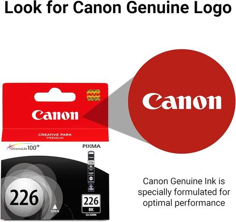 Canon CLI-226 BLACK Compatible to iP4820,iP4920,iX6520,MG5120,MG5320,MG5520,MG8120/MG6120,MG8220/MG6220,MX882,MX892/MX472 Printers in Saudi Arabia