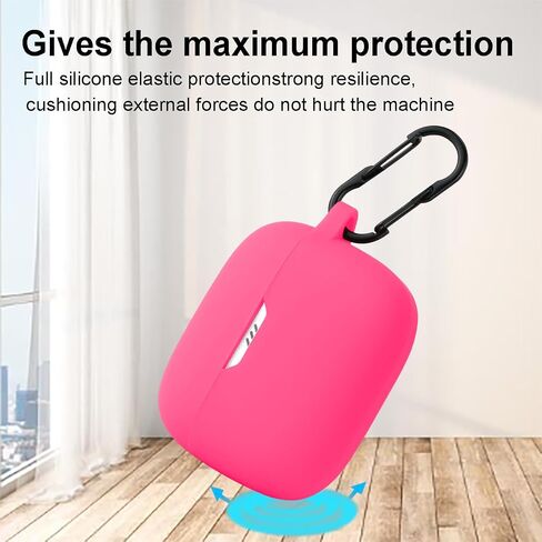 LEFXMOPHY 230 NC Case Replacment for JBL Tune 230NC TWS True Wireless Headphone Protective Protector, Pink Silicone Cover Skin Glow in Dark in Saudi Arabia