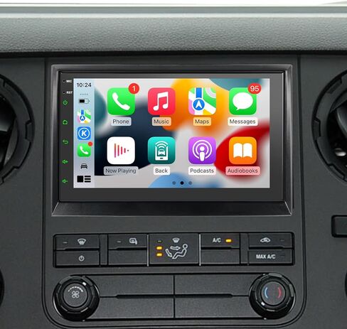 cogamichi المحمولة Apple Carplay & Android Auto مع كاميرا احتياطية 2.5K Dash Cam 1080P، شاشة تشغيل السيارة x7 بوصة HD IPS تعمل باللمس Carplay للسيارة، حامل لوحة القيادة/Airplay/بلوتوث/ملاحة/وصلة مرآة in Kuwait