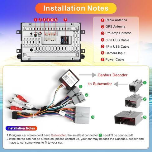 cogamichi المحمولة Apple Carplay & Android Auto مع كاميرا احتياطية 2.5K Dash Cam 1080P، شاشة تشغيل السيارة x7 بوصة HD IPS تعمل باللمس Carplay للسيارة، حامل لوحة القيادة/Airplay/بلوتوث/ملاحة/وصلة مرآة in Kuwait