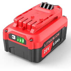 [2Pack] 20V 6.0Ah! High-Output Battery for Craftsman V20 Lithium Battery 20-Volt Power Tools CMCB201 CMCB202 CMCB202-2 CMCB204 CMCB204-2 CMCB205 Battery