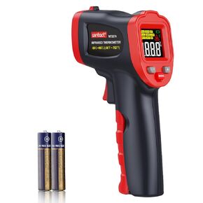 Wintact Infrared Thermometer Gun -58°F to 752°F Digital Non-Contact Laser Temperature Gun Measuring Surface and Ambient Temperature for Kitchen Cooking Food Fluid BBQ Frying Meat