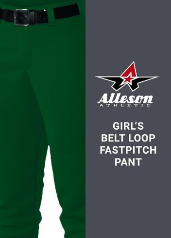 سروال Alleson الرياضيين للفتيات Fastpitch/Softball Belt Loop in Saudi Arabia