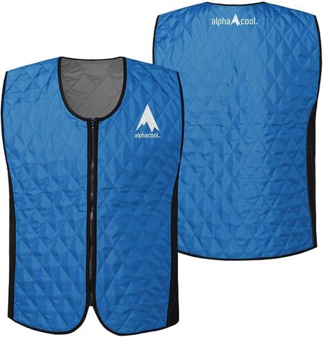 سترة التبريد Alphacool التبخيرية والقابلة لإعادة الاستخدام - ملابس قابلة للتمدد ومريحة للأيام الحارة خلال موسم الصيف in Kuwait