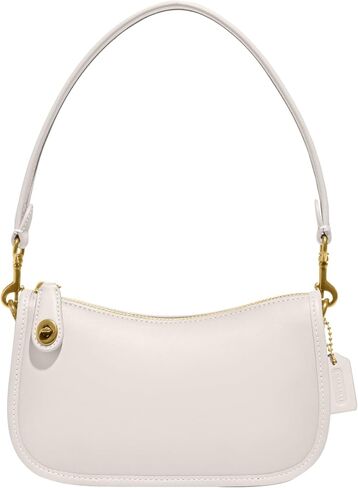 مدرب The Coach Originals Glovetanned Leather Swinger 20، أسود in Kuwait