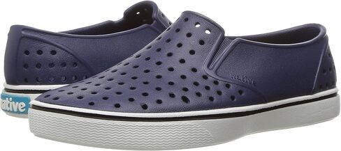 Native Shoes, Miles, Kids Shoe, Regatta Blue/Shell White, 9 M US Toddler in Saudi Arabia