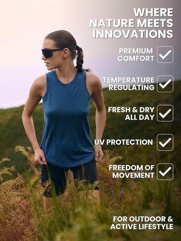 Merino Wool Base Layer Women - 100% Merino Wool Shirt Women Thermal Underwear Long Sleeve T-Shirt for Hiking (Large, 170 Bright Violet) in Saudi Arabia