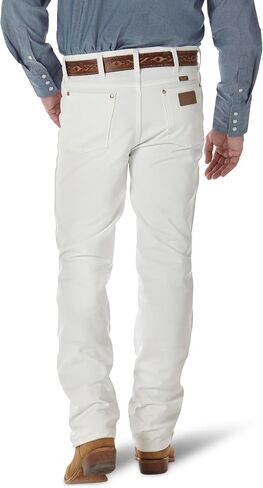 Wrangler Men's 0936 Cowboy Cut Slim Fit Jean, Shadow Black, 38W x 32L in Saudi Arabia