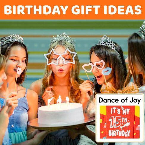 HAPPYPOP Gifts for Teenage Girls Boys, Gifts for 15 Year Old Boys Girls Quinceanera Gifts, Gifts for Teens 15th Birthday Gifts in Kuwait