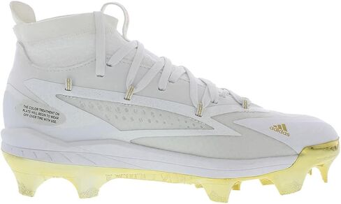 adidas Adizero Afterburner 8 Nwv Mens Shoes Size 8, Color: White/Black in Saudi Arabia
